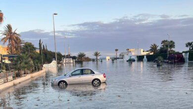 Les tempêtes inondent Vera