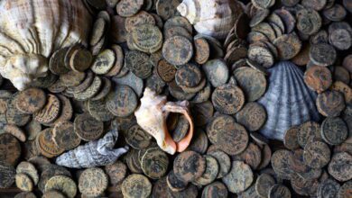 50 000 pièces de monnaie romaines antiques découvertes en Sardaigne