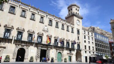 Place de l’Hôtel de Ville d’Alicante piétonnisation