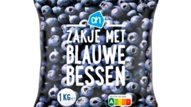 Hépatite A dans les myrtilles Albert Heijn